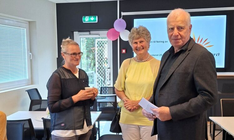 25 års jubileumsfeiring Siv, Jorunn, Bjørn S